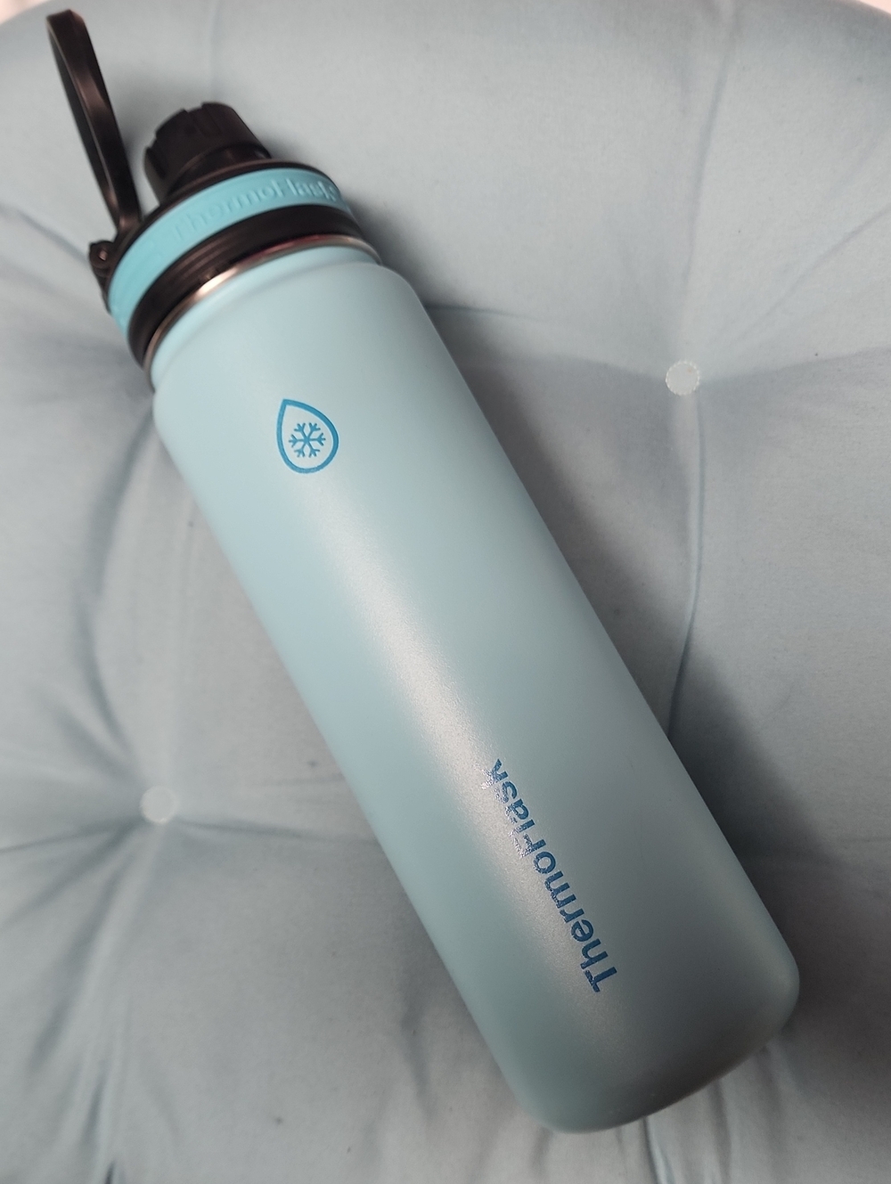 Thermoflask Light Blue Insulated Water Bottle 24oz